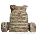 Camouflage Combat Plate Carrier Quick Release Tactical Vest